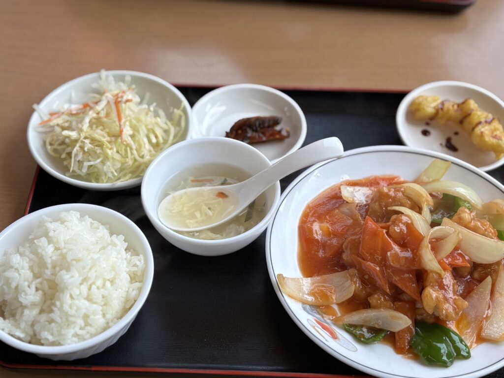 四季紅　2025年4月　メニューIMG_1248（大）ランチ